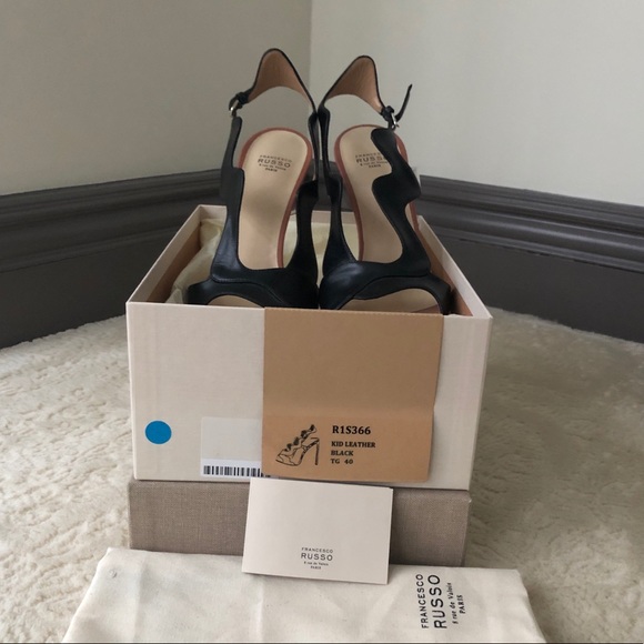 BNIB FRANCESCO RUSSO WAVY SANDAL - Picture 11 of 11